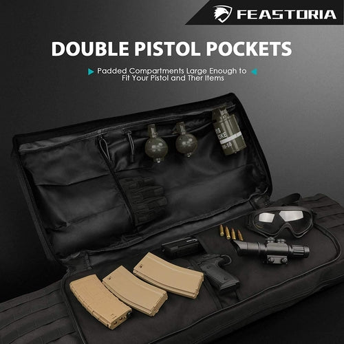 Double Long gun Multi-Function range case