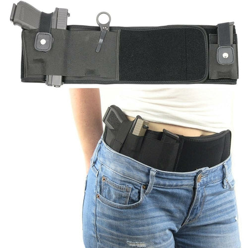 Tactical Belly Band IWB Gun Holster for Concealed Carry