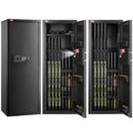 6-8 Rifles Gun Safe with Lock & Digital Keypad,