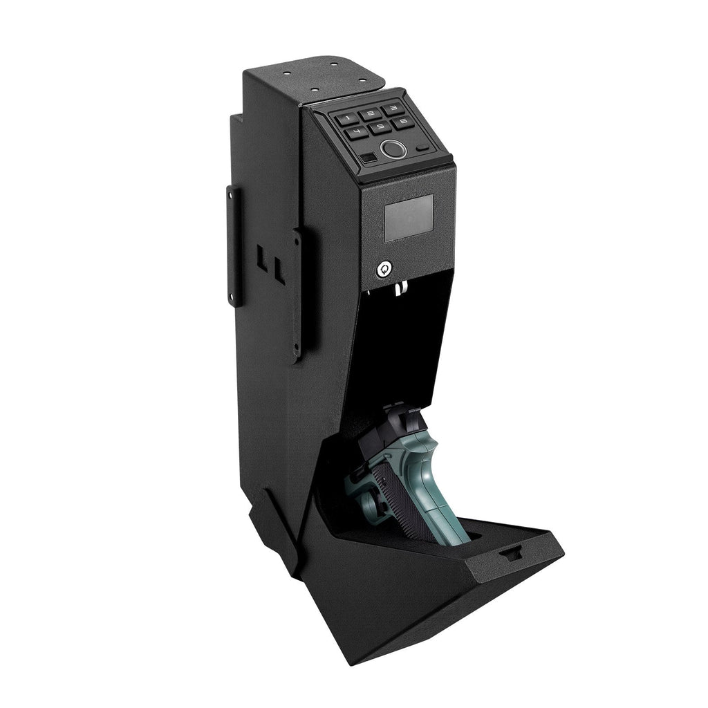 Gun Safe with Screen, Fingerprint/Password/Key